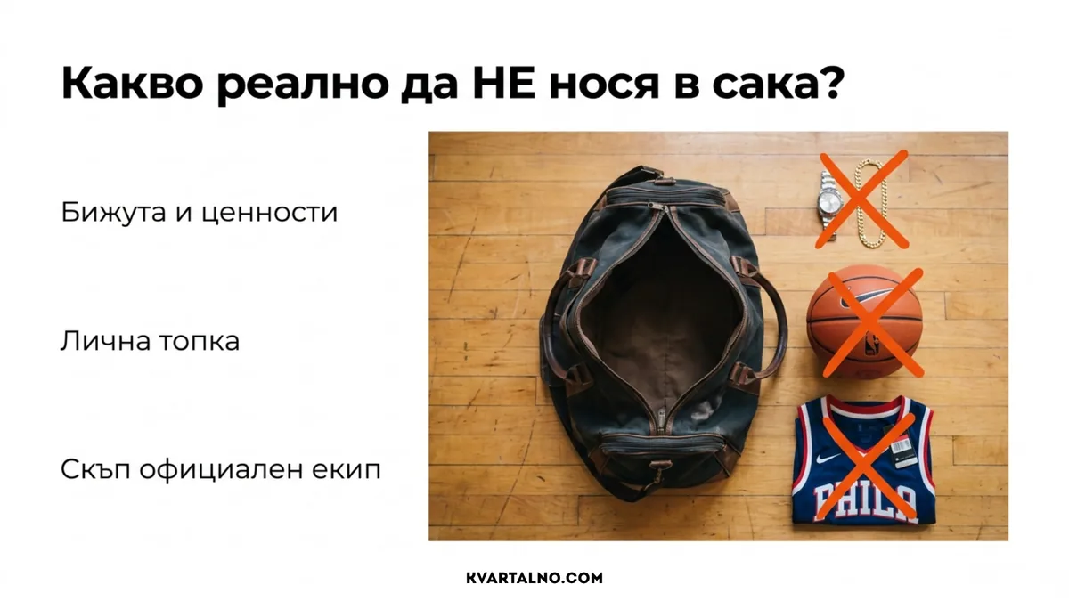 Какво не е необходимо детето да носи на първата баскетболна тренировка